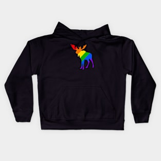 Pride Moose Kids Hoodie